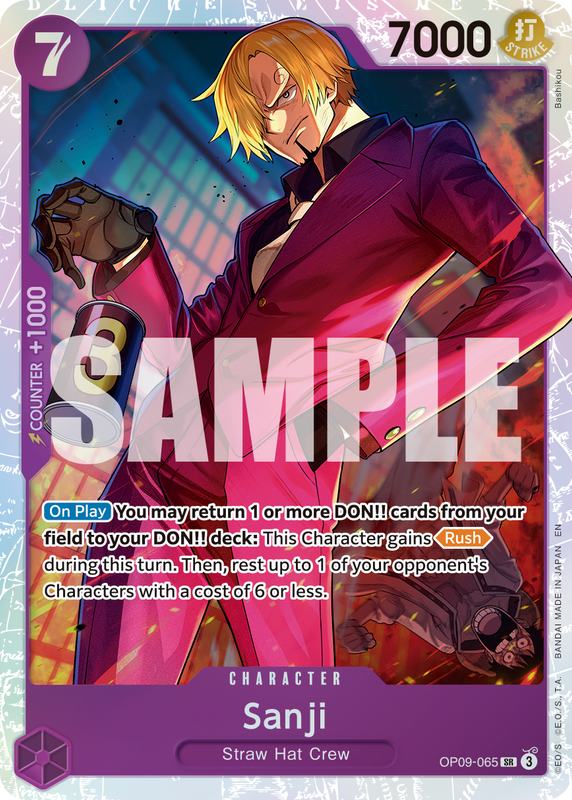 Sanji - OP09-065 (Reprint) PRB02 OP09-065 R