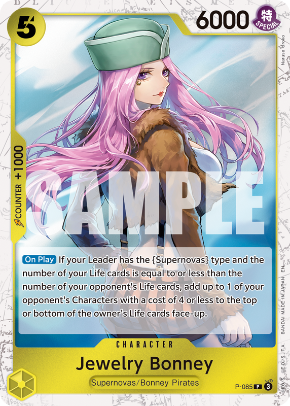Jewelry Bonney - P-085 (Pirate Foil) PRB02 P-085 PF P