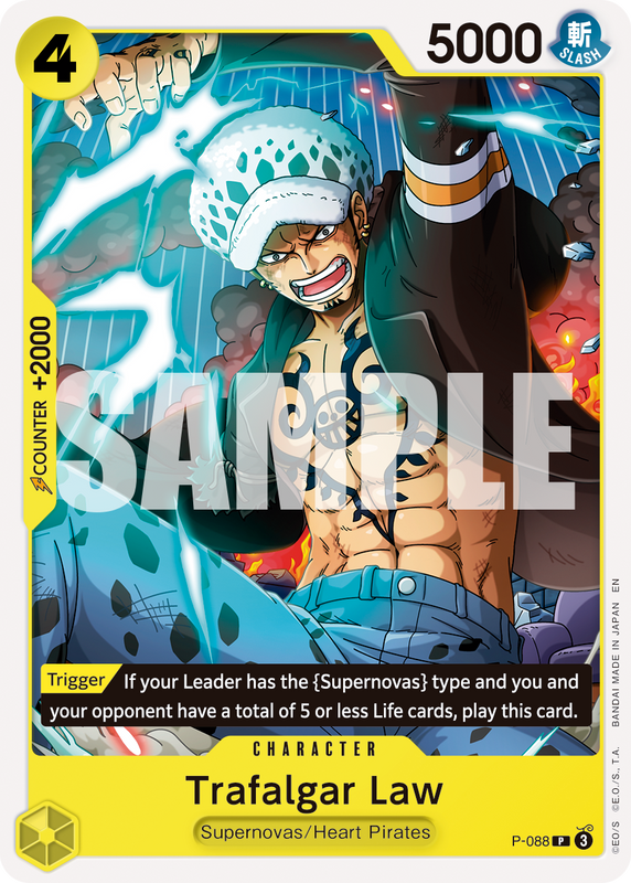 Trafalgar Law - P-088 (Reprint) PRB02 P-088 R P