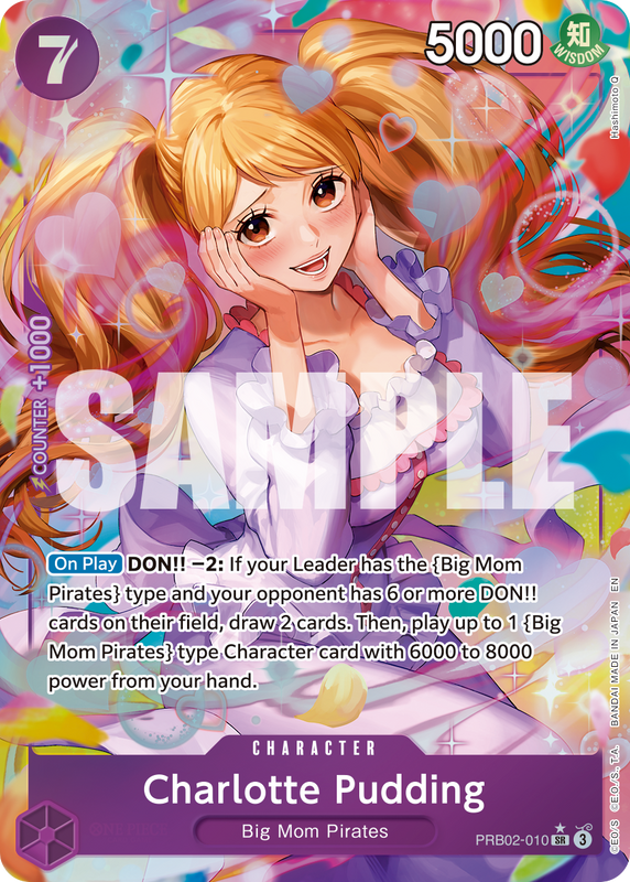 Charlotte Pudding - PRB02-010 (AA) PRB02 PRB02-010 AA SR