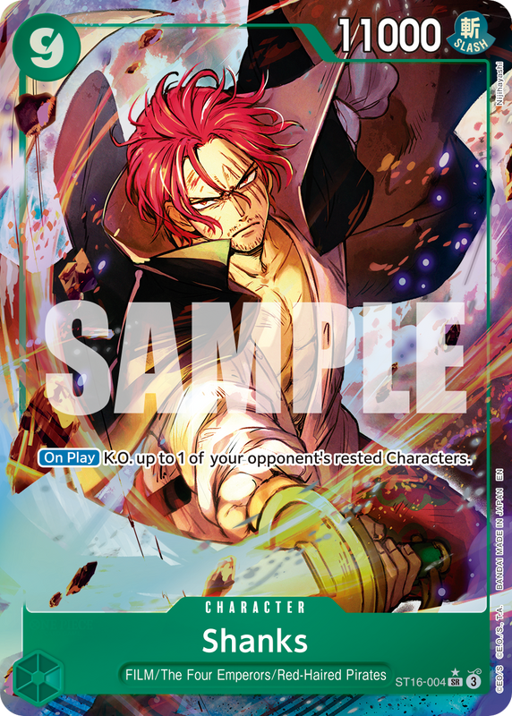 Shanks - ST16-004 (AA) PRB02 ST16-004 AA SR
