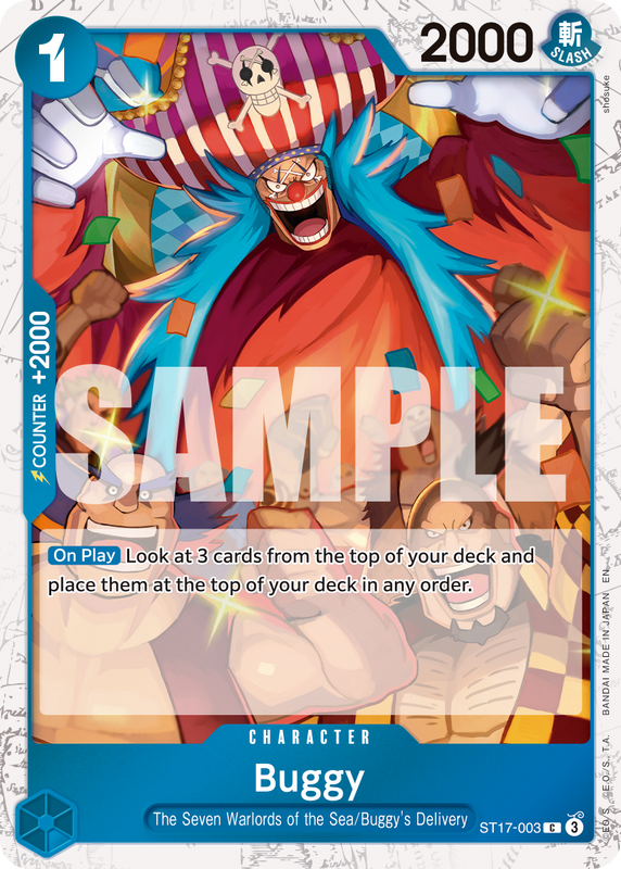 Buggy - ST17-003 (Pirate Foil) PRB02 ST17-003 PF C