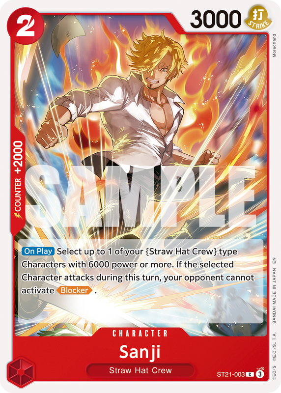 Sanji - ST21-003 (Reprint) PRB02 ST21-003 R C