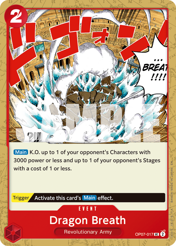 Dragon Breath (Reprint) PRB02 OP07-017 R