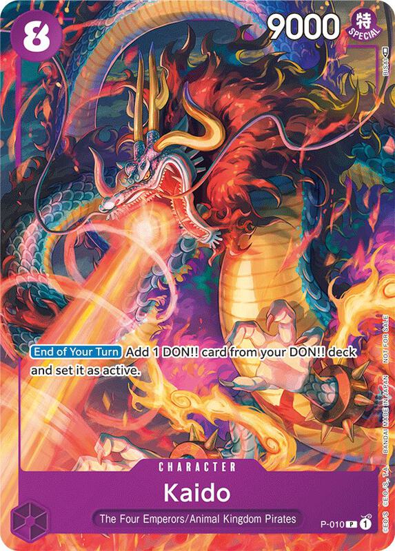 Kaido (Tournament Pack Vol. 1) , Promo P-010 (2)