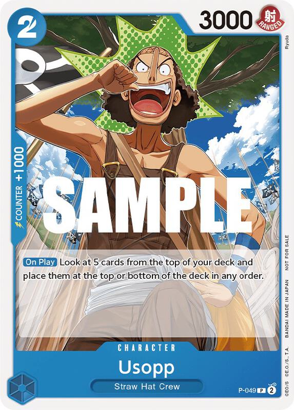 Usopp (Sealed Battle Kit Vol. 1) , Promo P-049 (2)