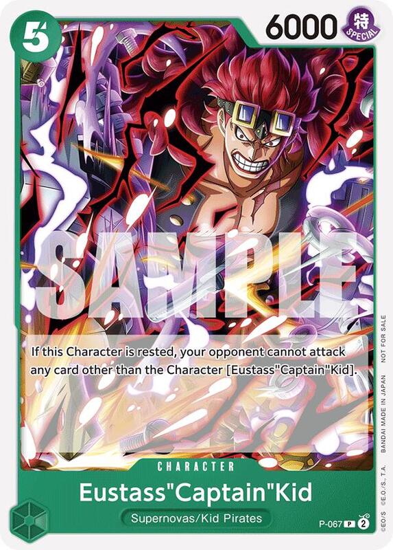 Eustass"Captain"Kid (OP-07 Pre-Release Tournament) , Promo P-067 (1)
