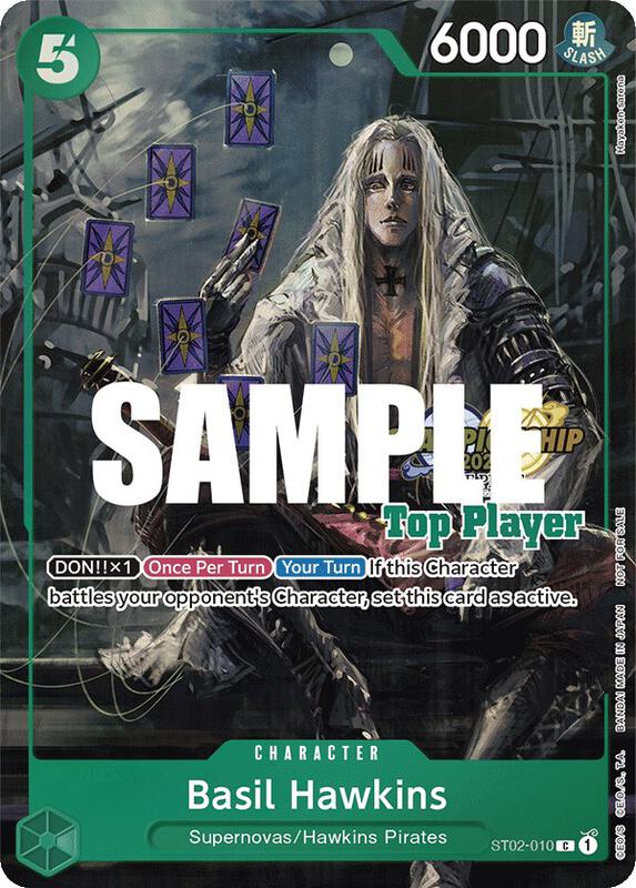 Basil Hawkins (CS 2023 Top Players Pack) , Promo P-ST02-010