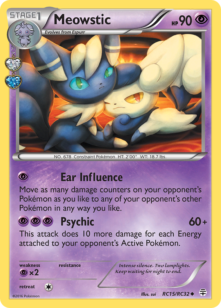 Meowstic - Generations SET-RC15