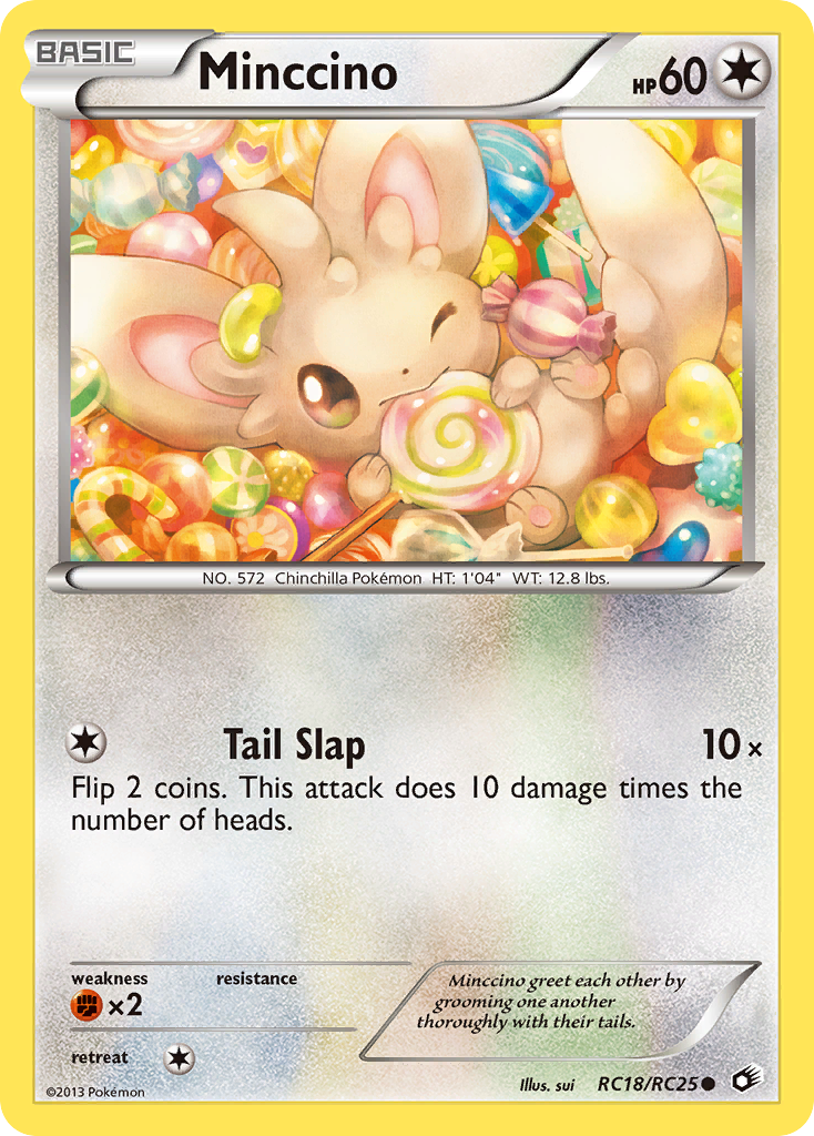 Minccino - Legendary Treasures SET-RC18