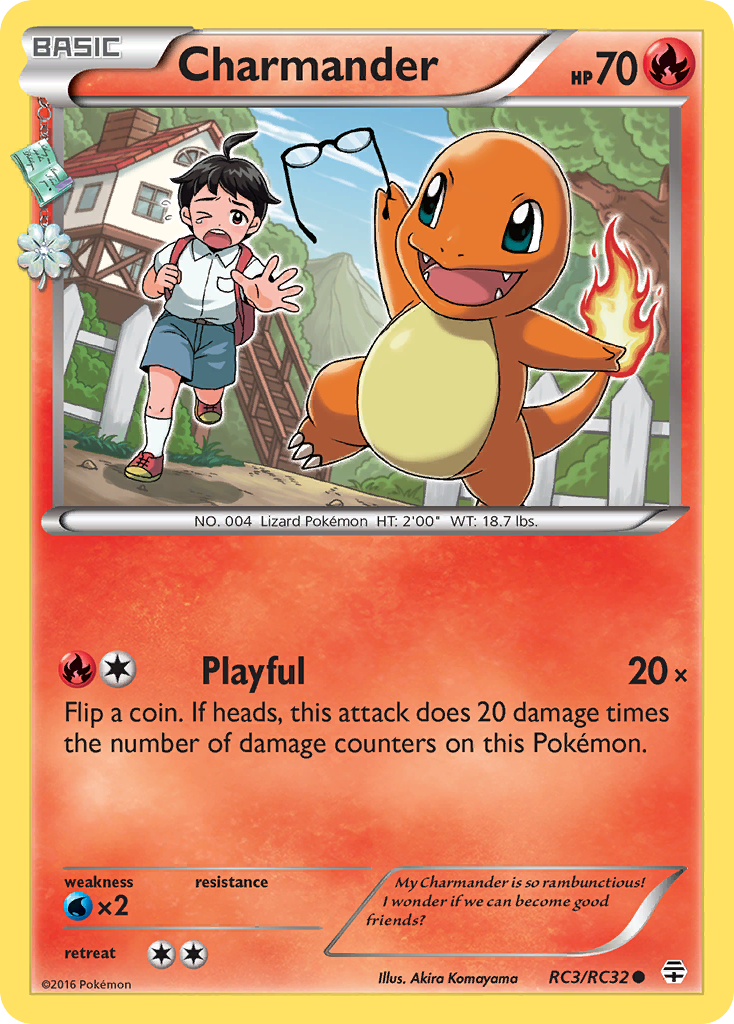 Charmander - Generations SET-RC3
