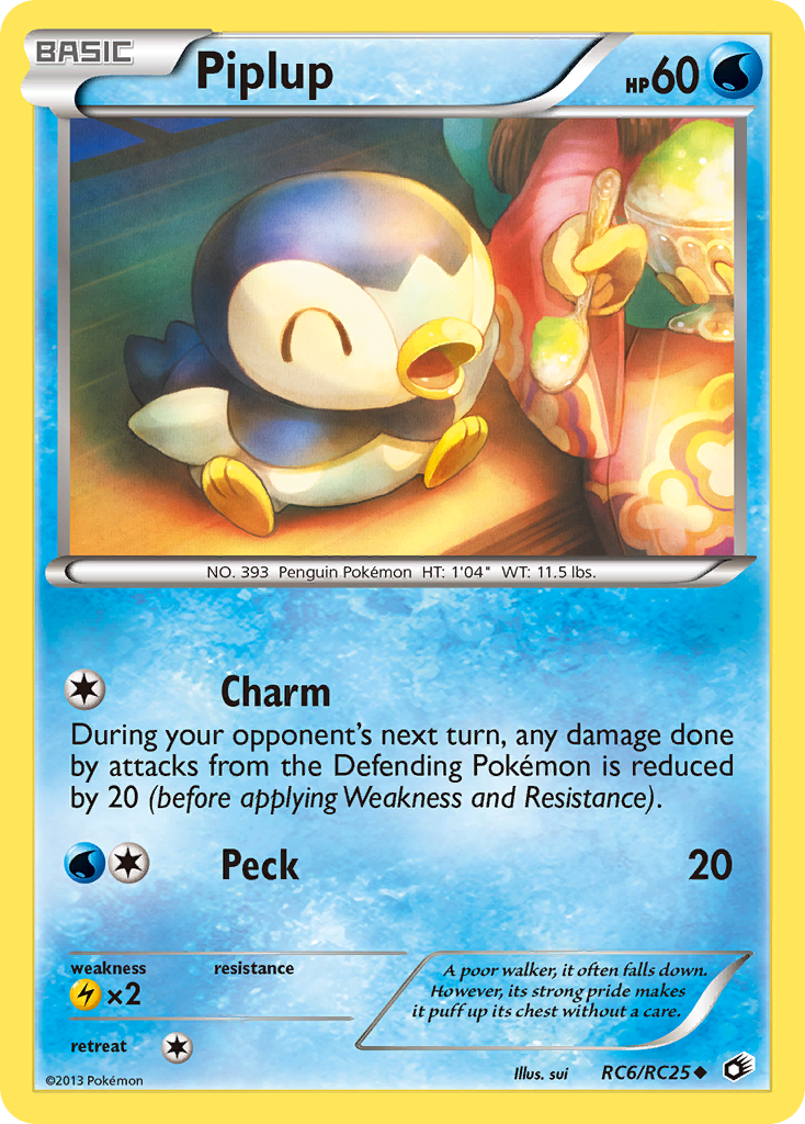 Piplup - Legendary Treasures SET-RC6