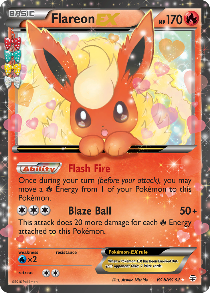 Flareon-EX - Generations SET-RC6