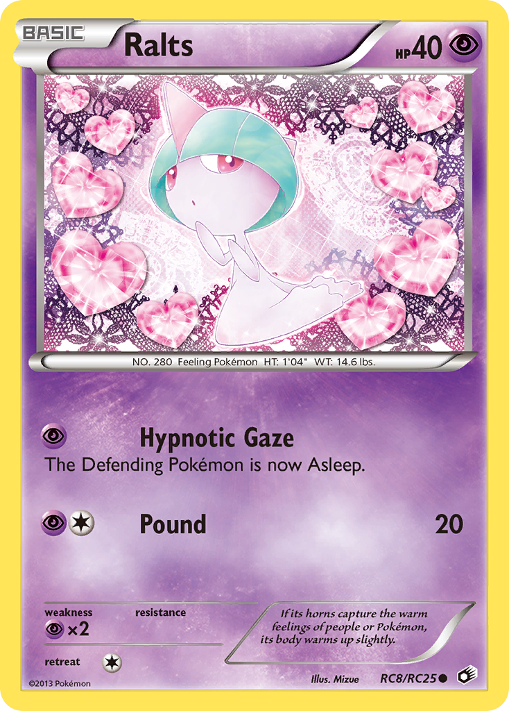 Ralts - Legendary Treasures SET-RC8