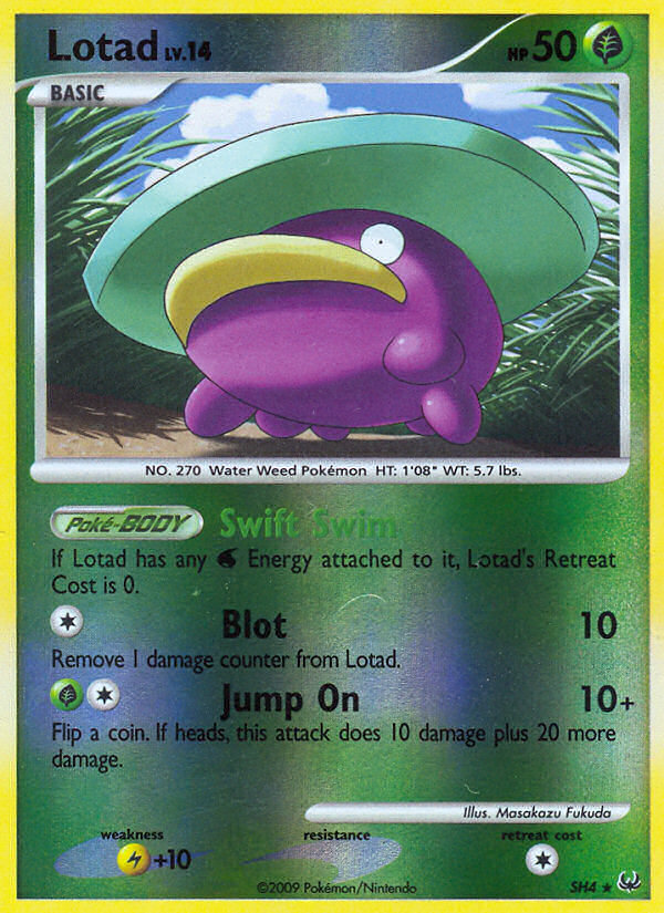 Lotad - Platinum SET-SH4