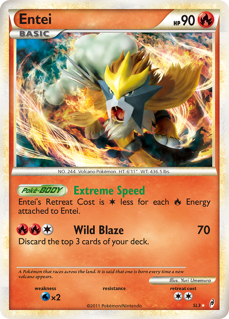 Entei - Call of Legends SET-SL3