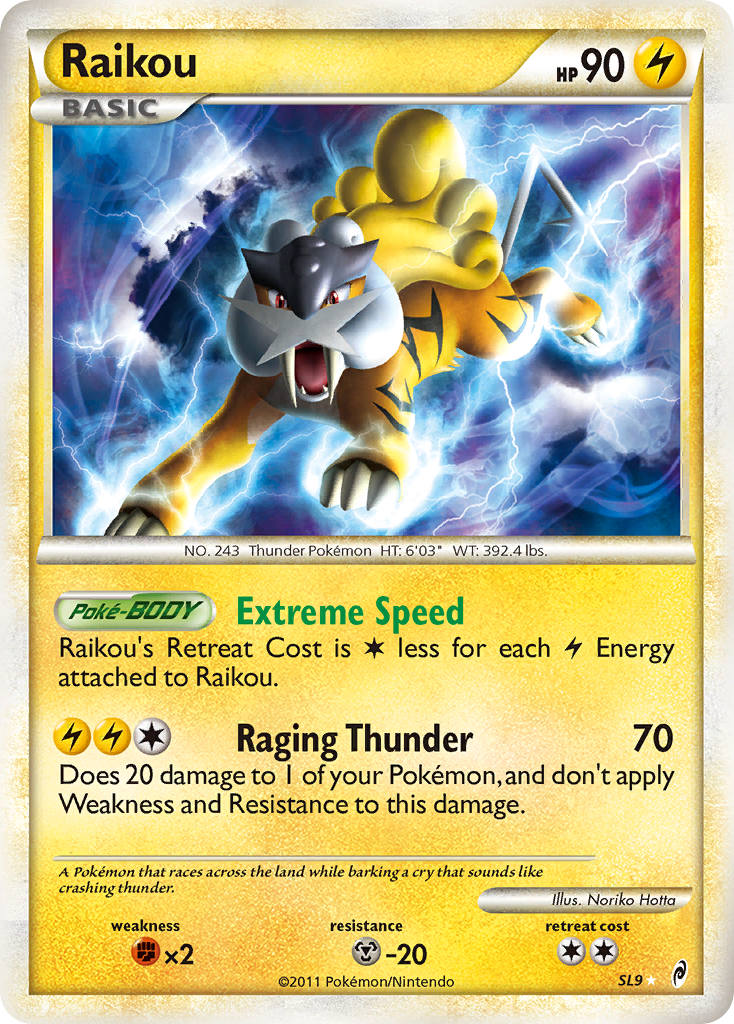 Raikou - Call of Legends SET-SL9