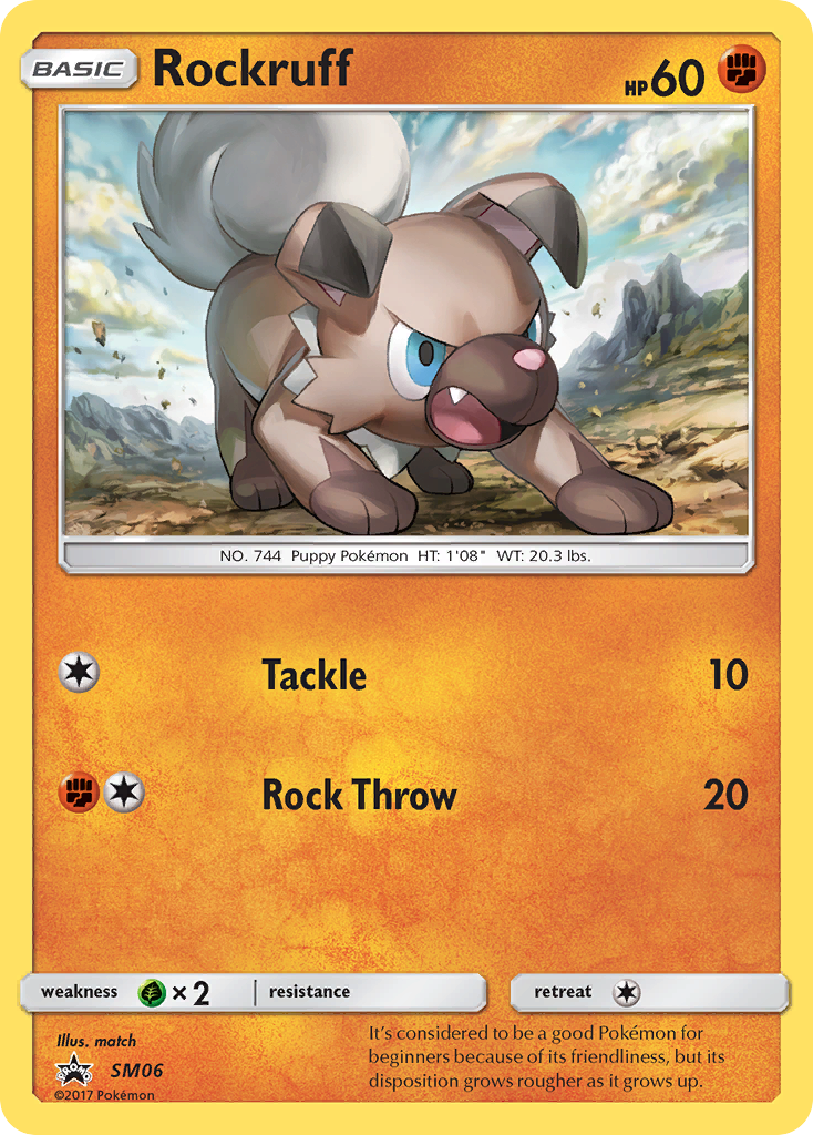 Rockruff - SM Black Star Promos SET-SM06