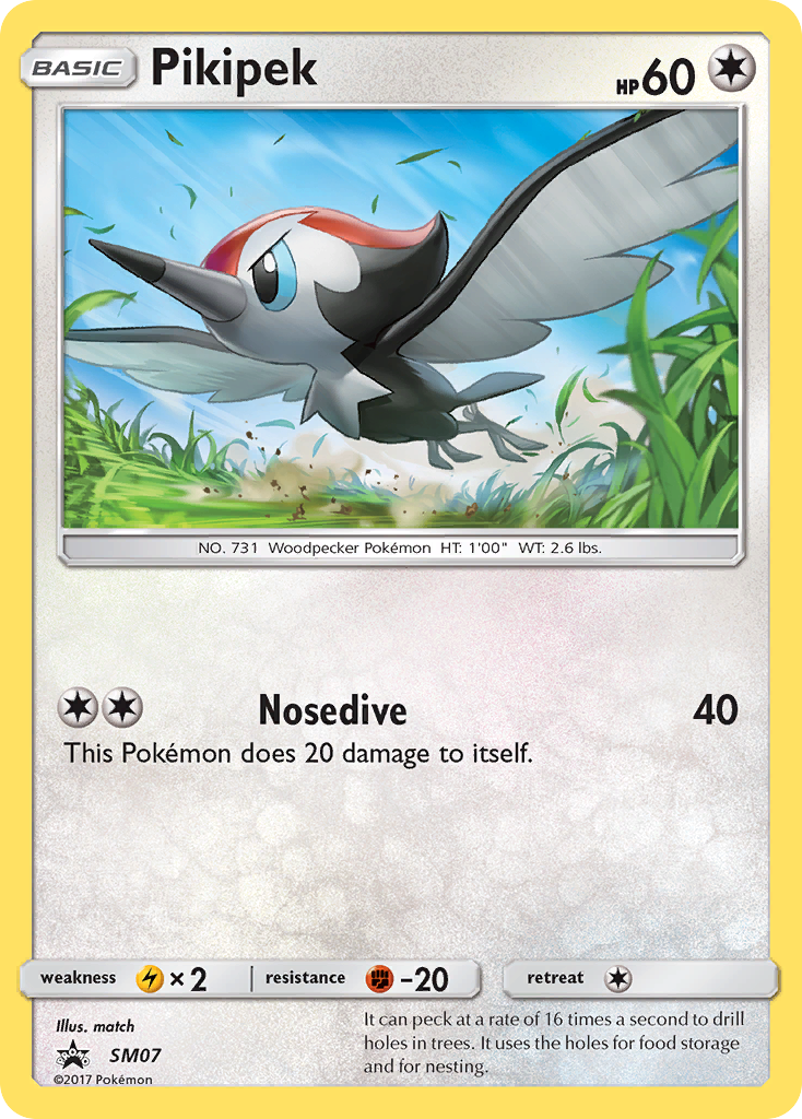 Pikipek - SM Black Star Promos SET-SM07
