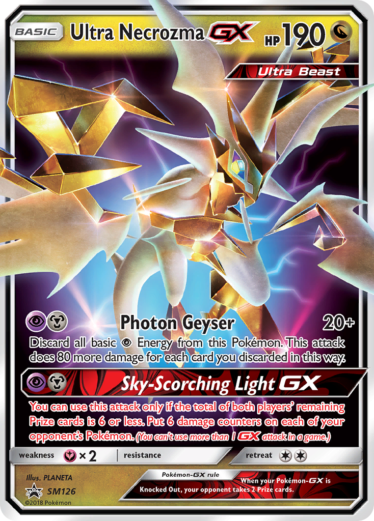 Ultra Necrozma-GX - SM Black Star Promos SET-SM126