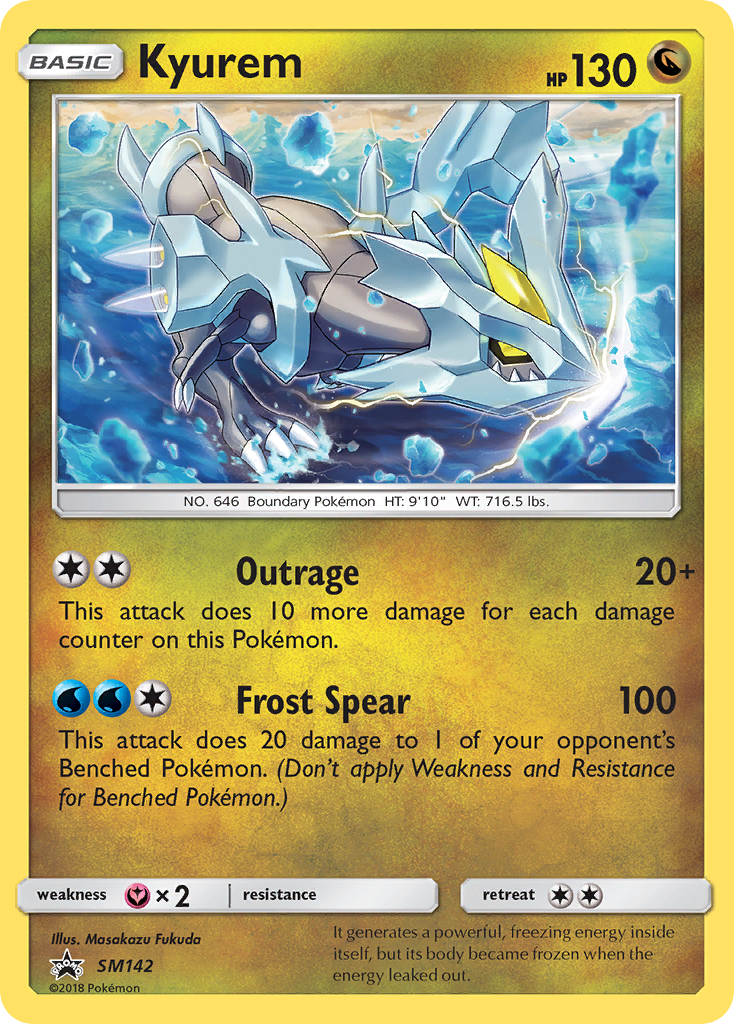 Kyurem - SM Black Star Promos SET-SM142