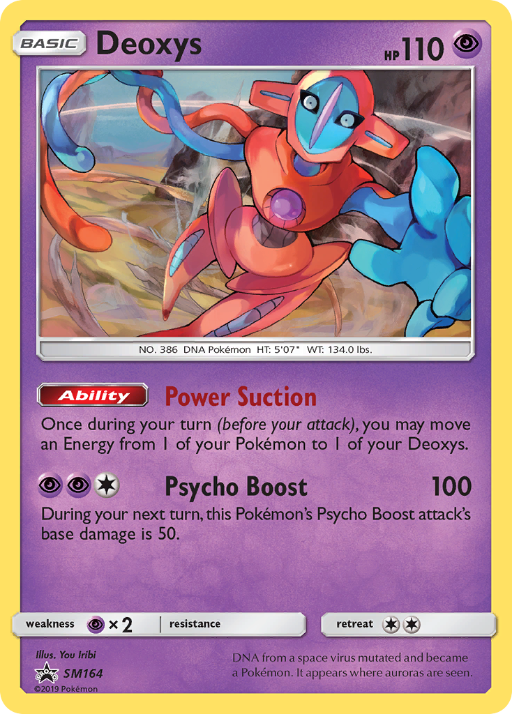 Deoxys - SM Black Star Promos SET-SM164