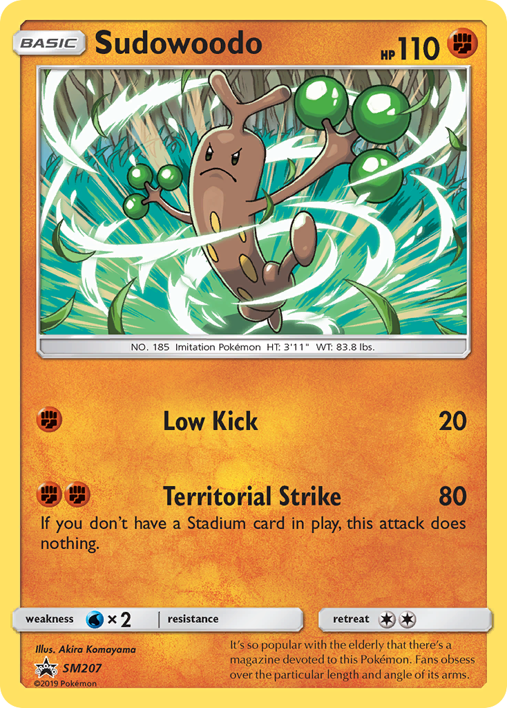 Sudowoodo - SM Black Star Promos SET-SM207