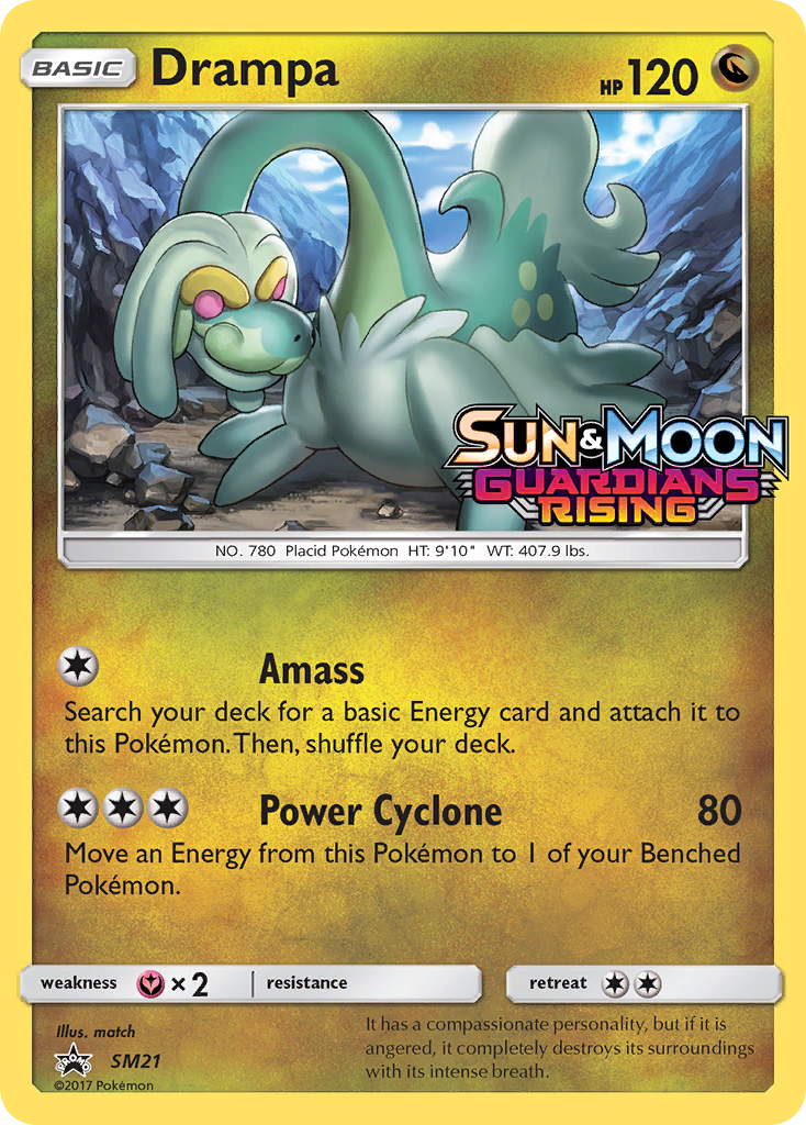 Drampa - SM Black Star Promos SET-SM21