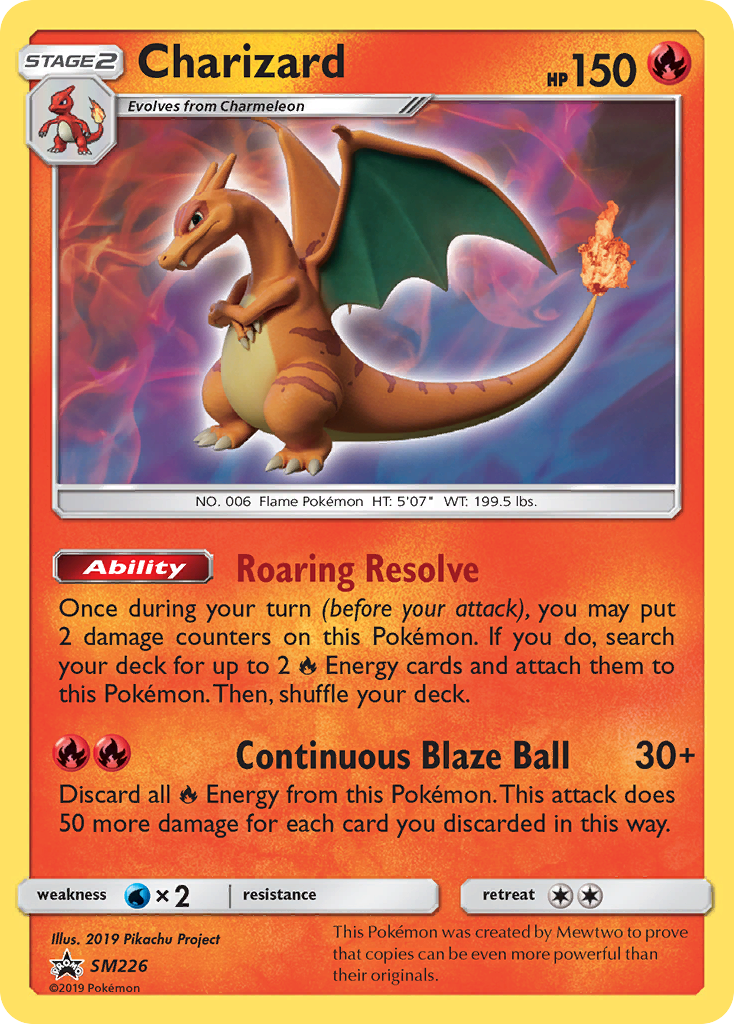 Charizard - SM Black Star Promos SET-SM226