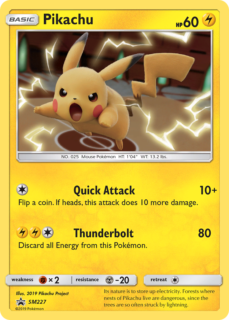 Pikachu - SM Black Star Promos SET-SM227