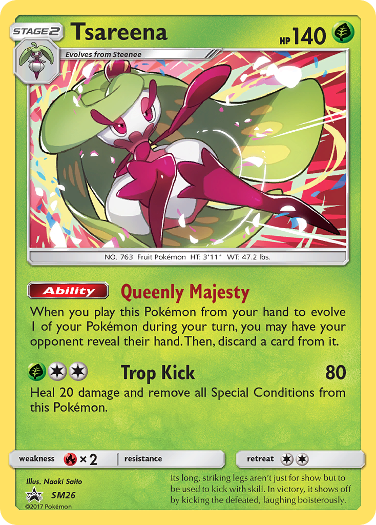 Tsareena - SM Black Star Promos SET-SM26