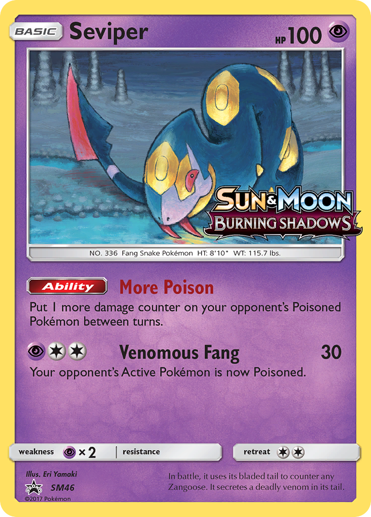Seviper - SM Black Star Promos SET-SM46