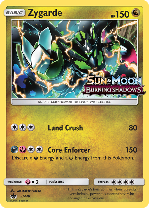 Zygarde (SM Black Star Promos SET) (Pokémon) (Basic) (Dragon) (HP: 150) (Promo) (PKM SM Black Star Promos SET-200)