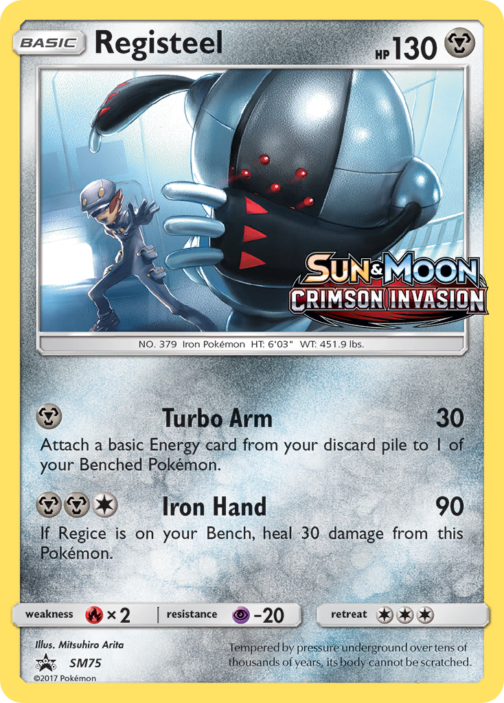 Registeel - SM Black Star Promos SET-SM75