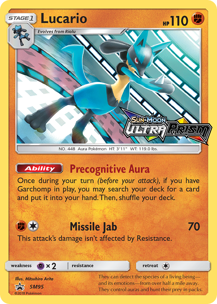 Lucario - SM Black Star Promos SET-SM95