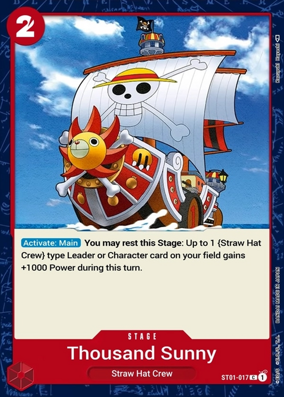 Thousand Sunny ST01-017