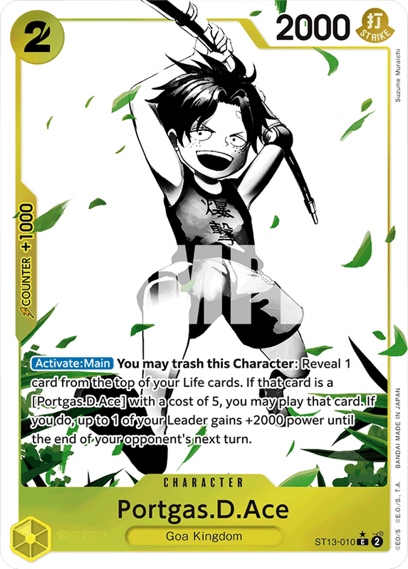 Portgas.D.Ace ST13-010 AA