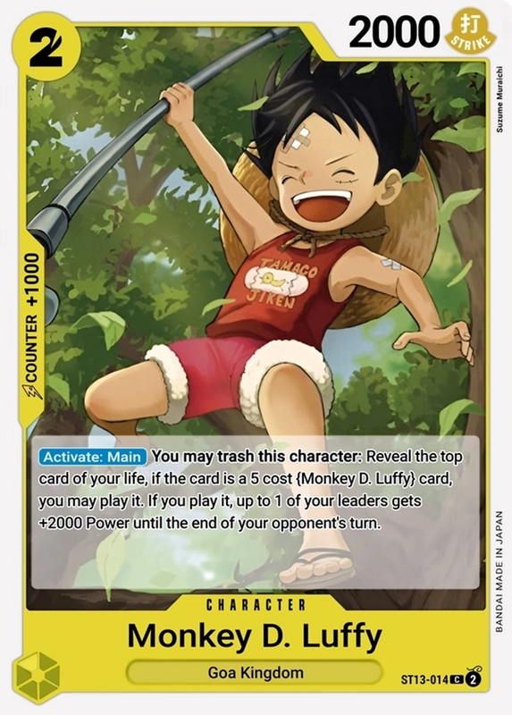Monkey.D.Luffy ST13-014