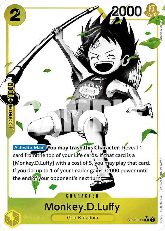 Monkey.D.Luffy ST13-014 AA