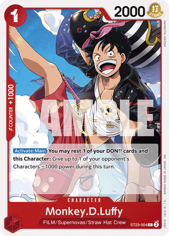 Monkey.D.Luffy ST23-004