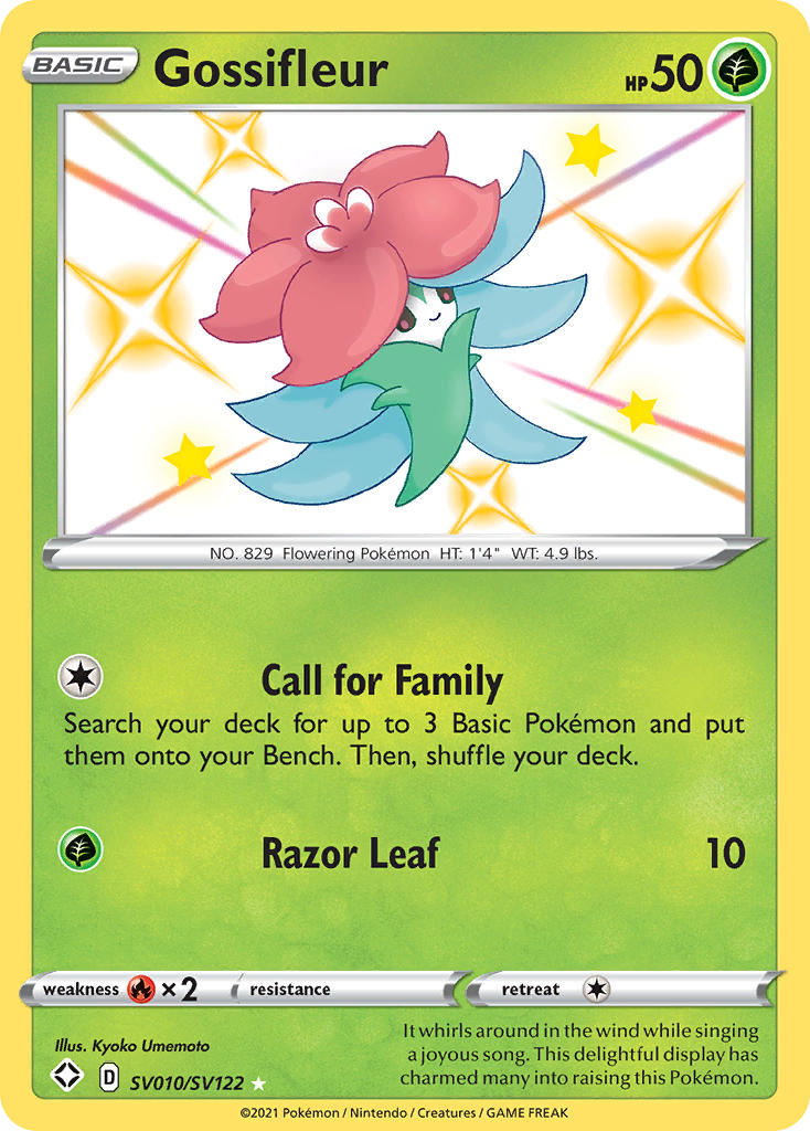 Gossifleur - Shining Fates Shiny Vault SET-SV010