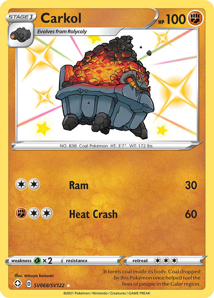 Carkol - Shining Fates Shiny Vault SET-SV068
