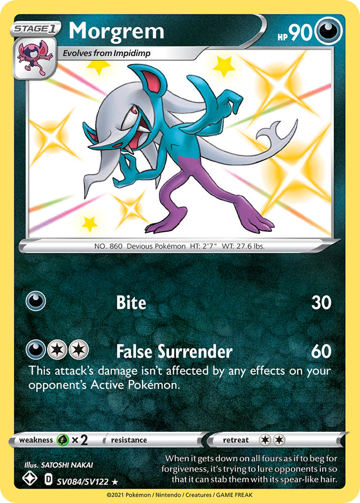 Morgrem - Shining Fates Shiny Vault SET-SV084