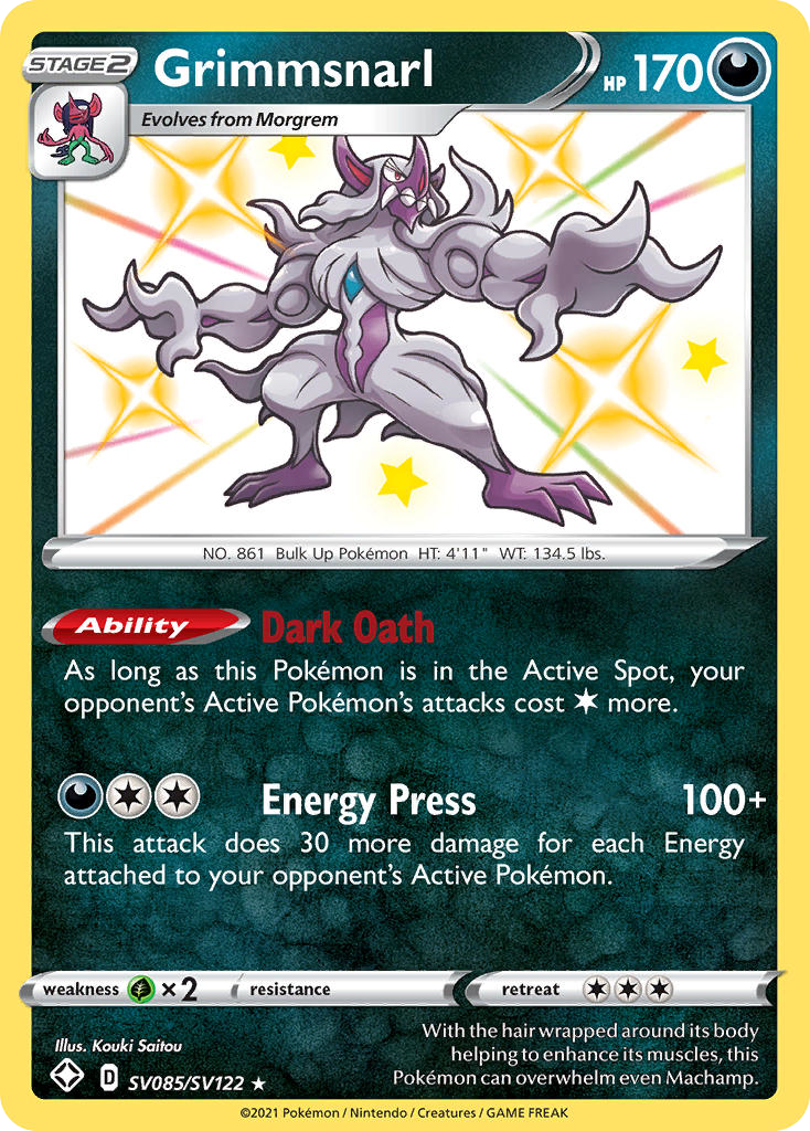 Grimmsnarl - Shining Fates Shiny Vault SET-SV085