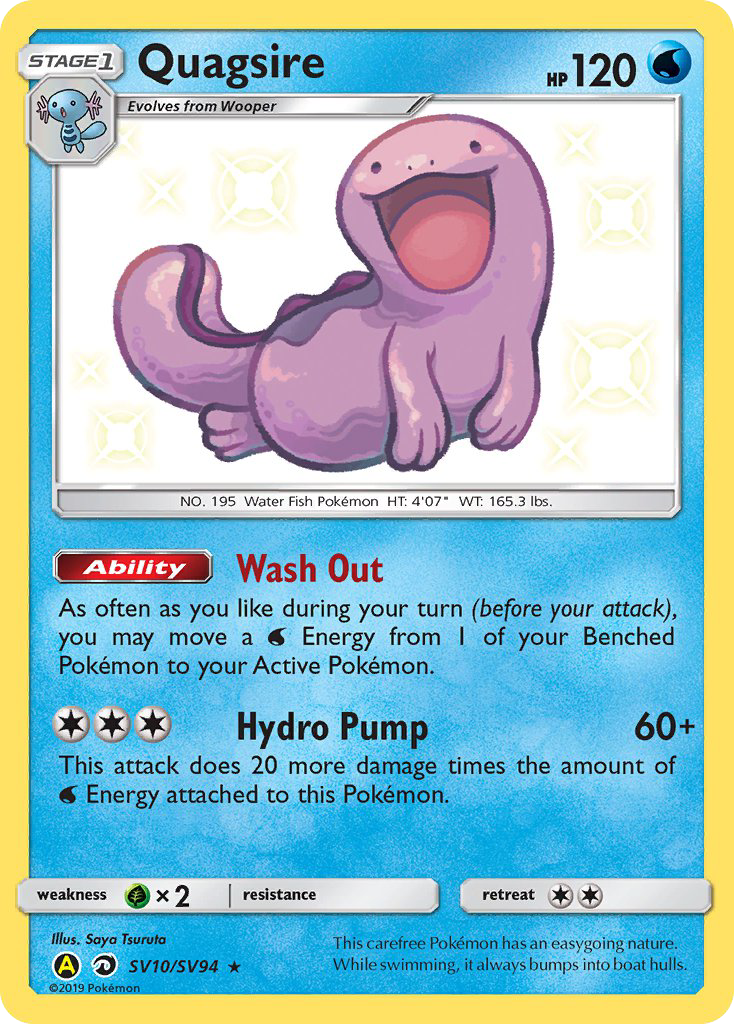 Quagsire - Hidden Fates Shiny Vault SET-SV10