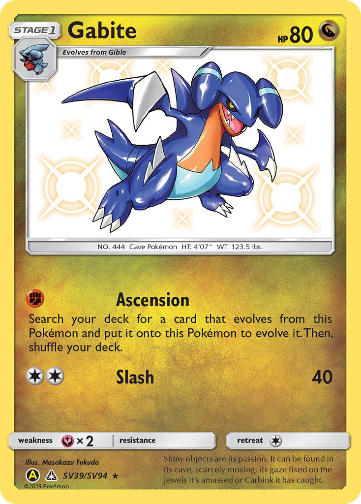 Gabite - Hidden Fates Shiny Vault SET-SV39