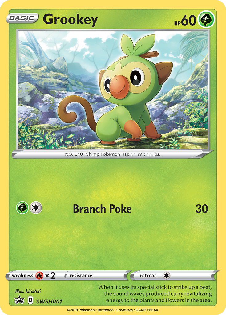 Grookey - SWSH Black Star Promos SET-SWSH001