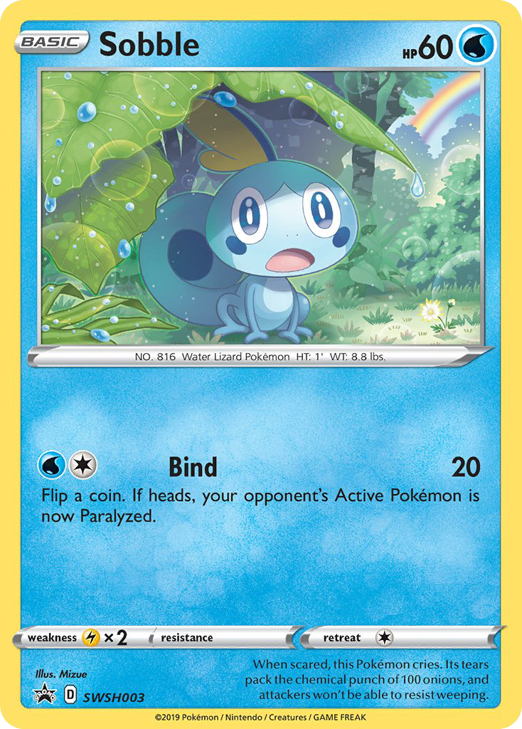 Sobble - SWSH Black Star Promos SET-SWSH003