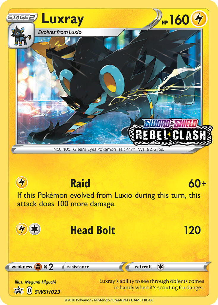 Luxray - SWSH Black Star Promos SET-SWSH023