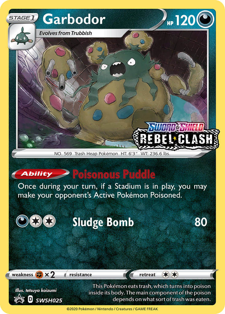 Garbodor - SWSH Black Star Promos SET-SWSH025